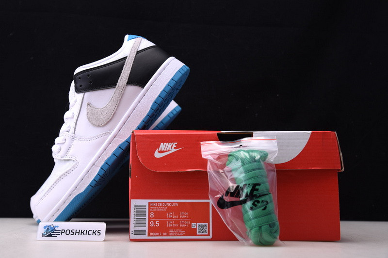 NIKE SB DUNK LOW “LASER BLUE” BQ6817-101