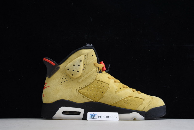 Air Jordan 6 Travis Scott Wheat Yellow CN1084-300