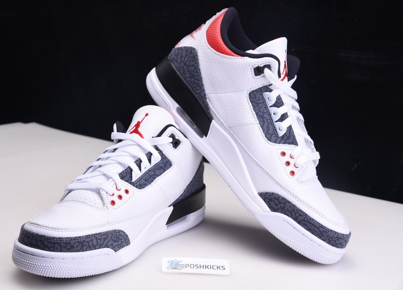 Jordan 3 Retro SE Fire Red Denim (2020) CZ6431-100