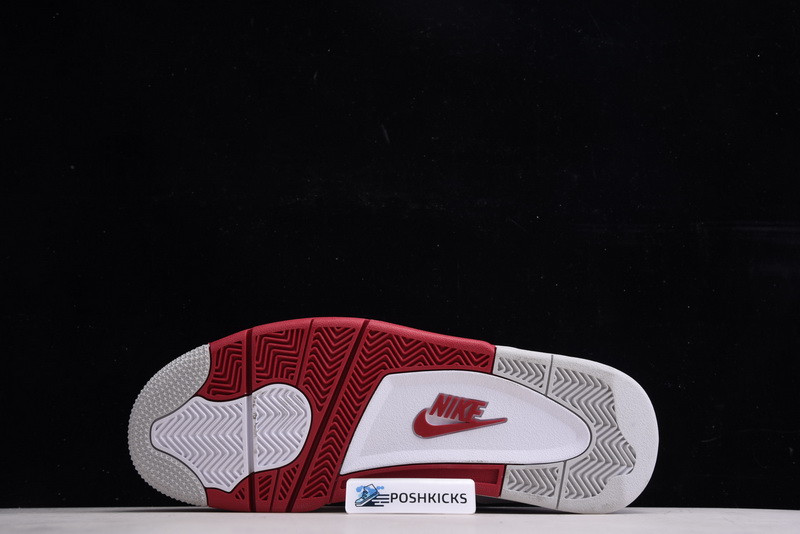 OW X Air Jordan 4 Retro Fire Red (2020) - DC7770-160