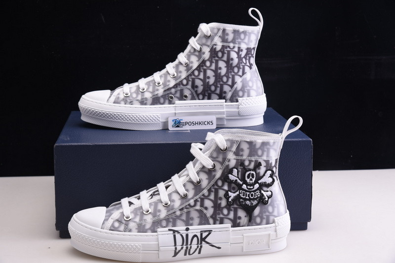 D B23 HIGH-TOP SNEAKERS