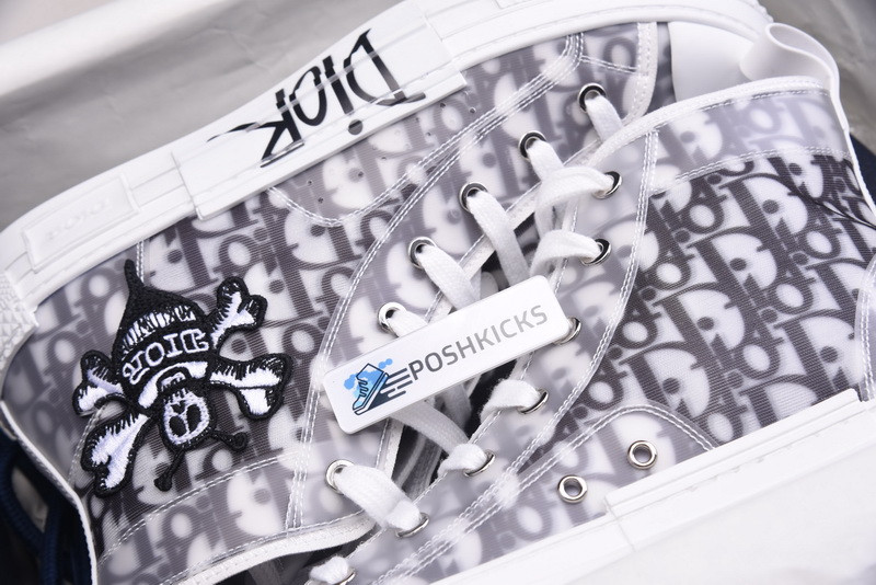 D B23 HIGH-TOP SNEAKERS