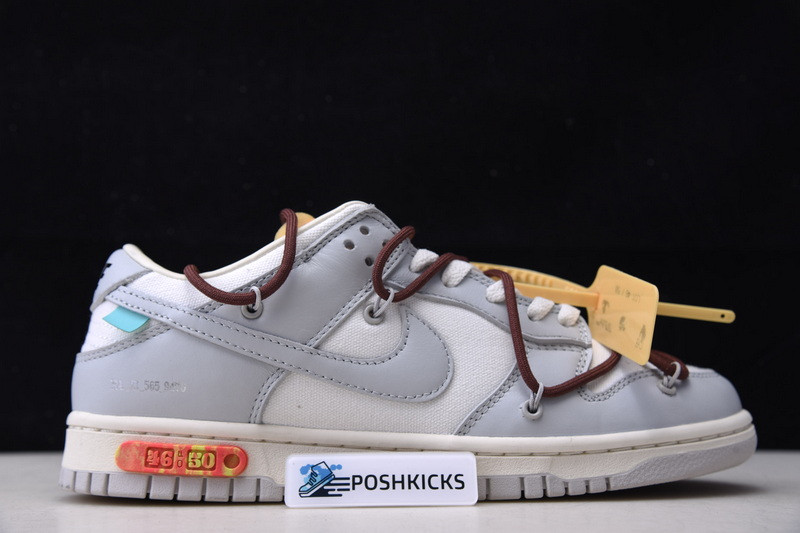 NIKE DUNK LOW OW LOT 46 OF 50 DM1602-102