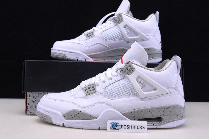 AIR JORDAN 4 WHITE OREO TECH GREY CT8527-100