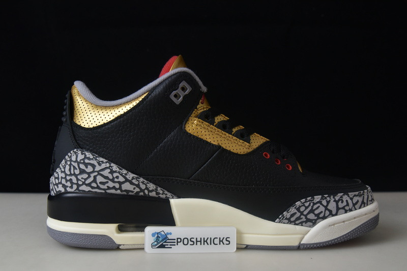 Air Jordan 3 WMNS “Black Gold” CK9246-067