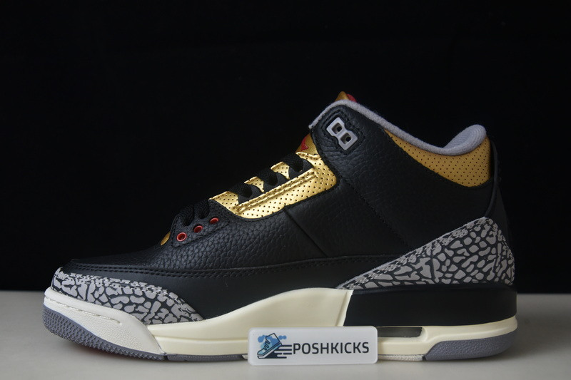 Air Jordan 3 WMNS “Black Gold” CK9246-067