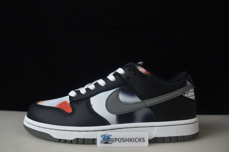 Nike Dunk Low Graffiti Black Red DM0108-001