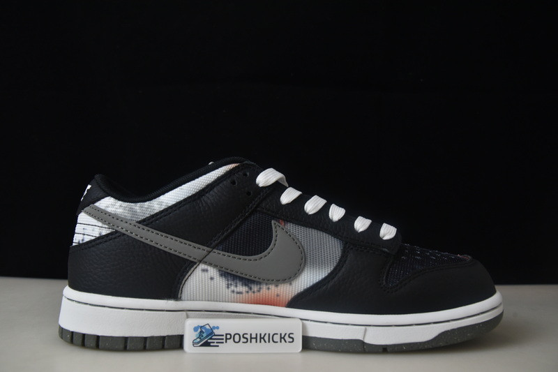 Nike Dunk Low Graffiti Black Red DM0108-001
