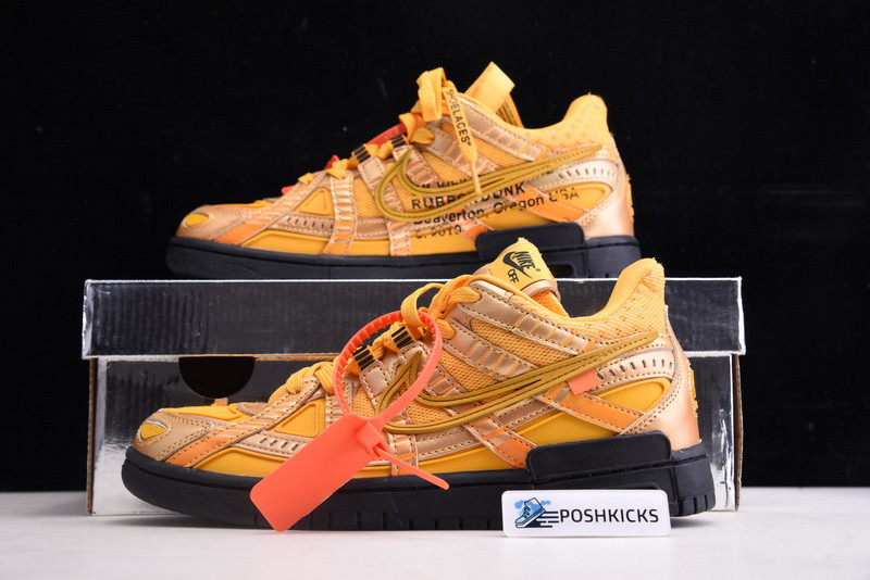 OW x Nike Air Rubber Dunk OW UNC - CU6015-100