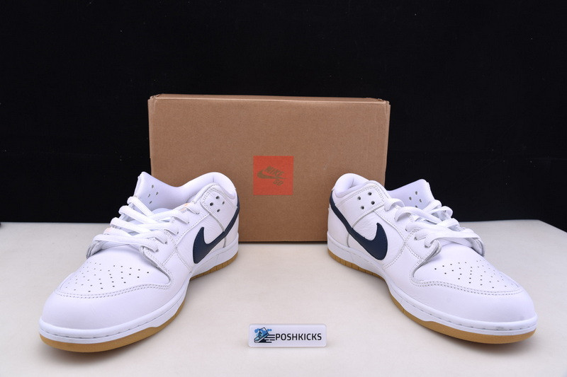 Nike SB Dunk Low Orange Label White Navy CZ2249-100