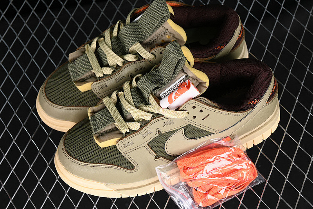 Nike Air Dunk Jumbo "Medium Olive" Medium Olive/Earth DV0821-200
