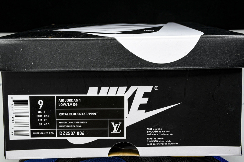 LV x Air Jordan 1 Low DZ2507 00