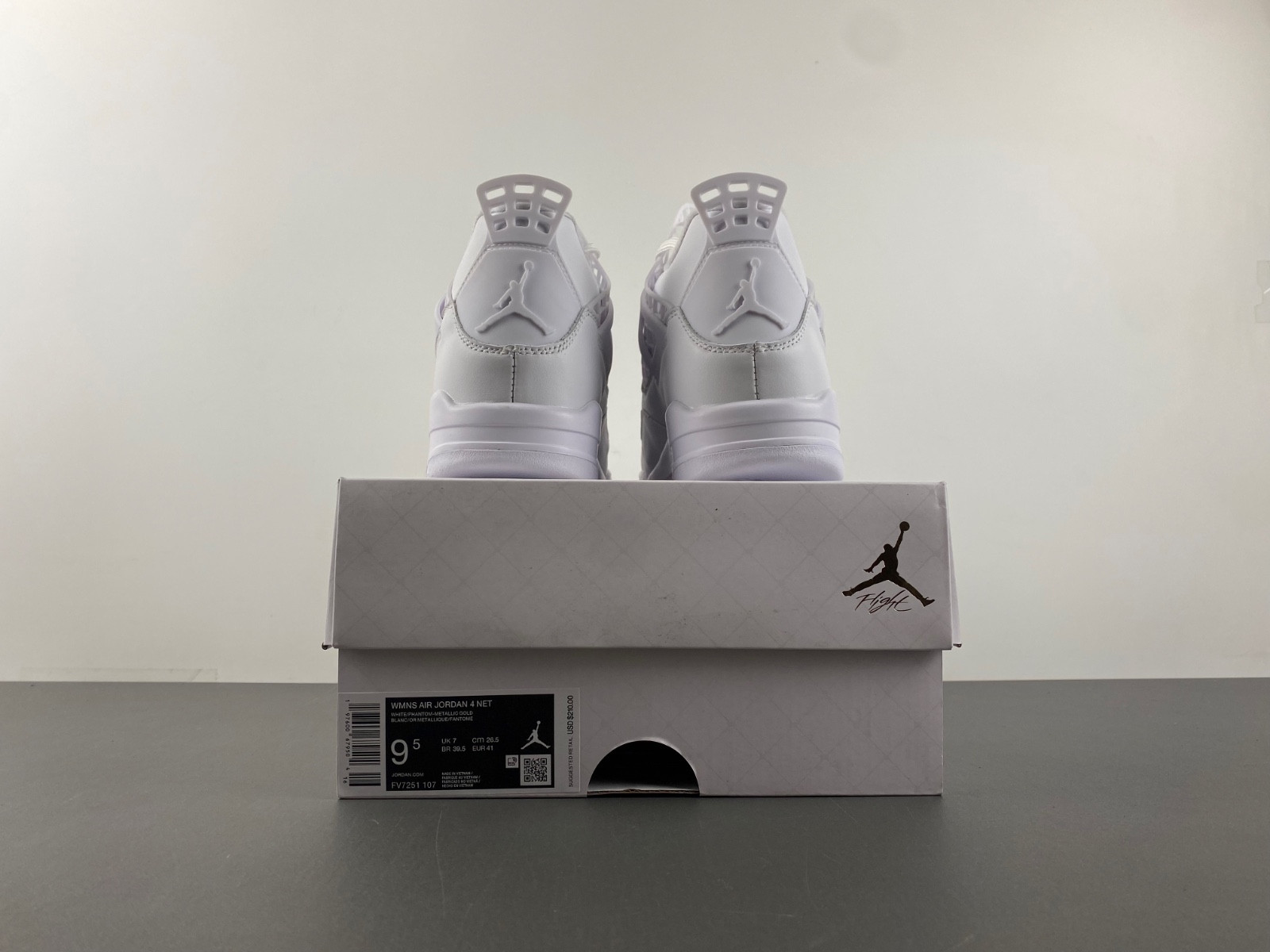 Air Jordan 4 NET "White" FN7251-107