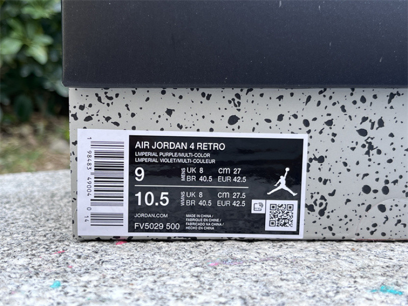 Air Jordan 4 "Imperial Purple" FV5029-500