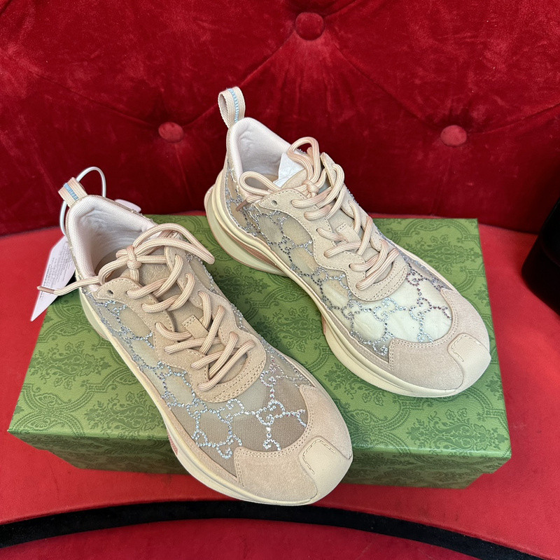 G*u*i run lace-up sneakers