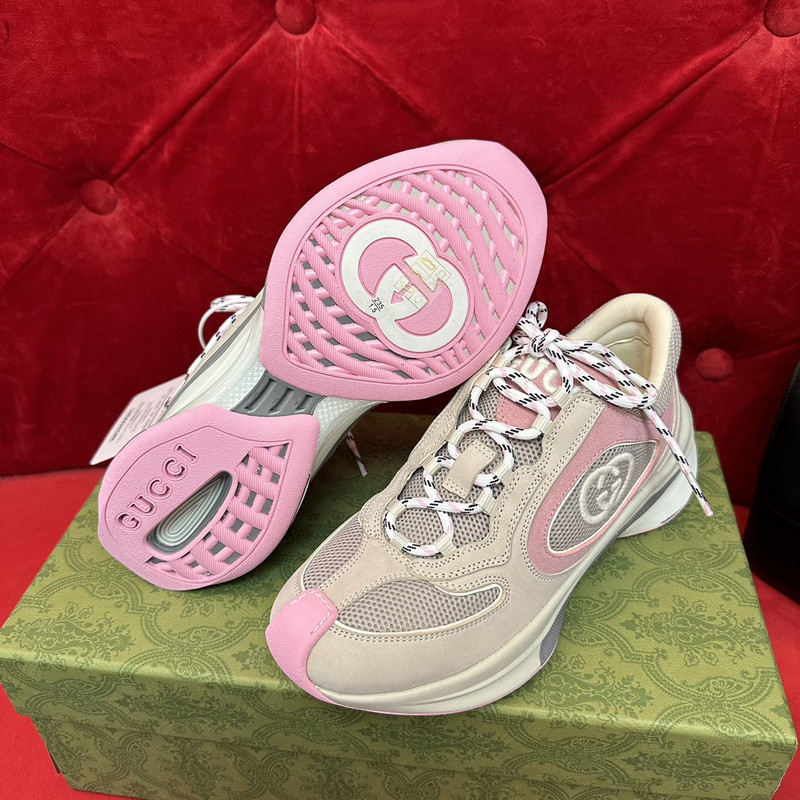 G*u*i run lace-up sneakers