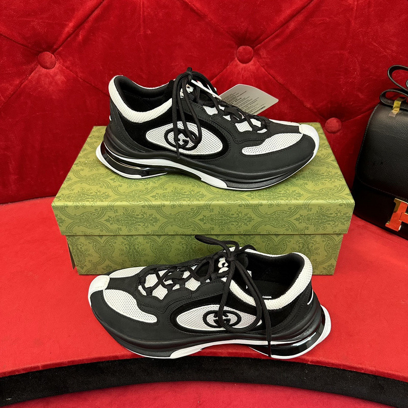 G*u*i run lace-up sneakers