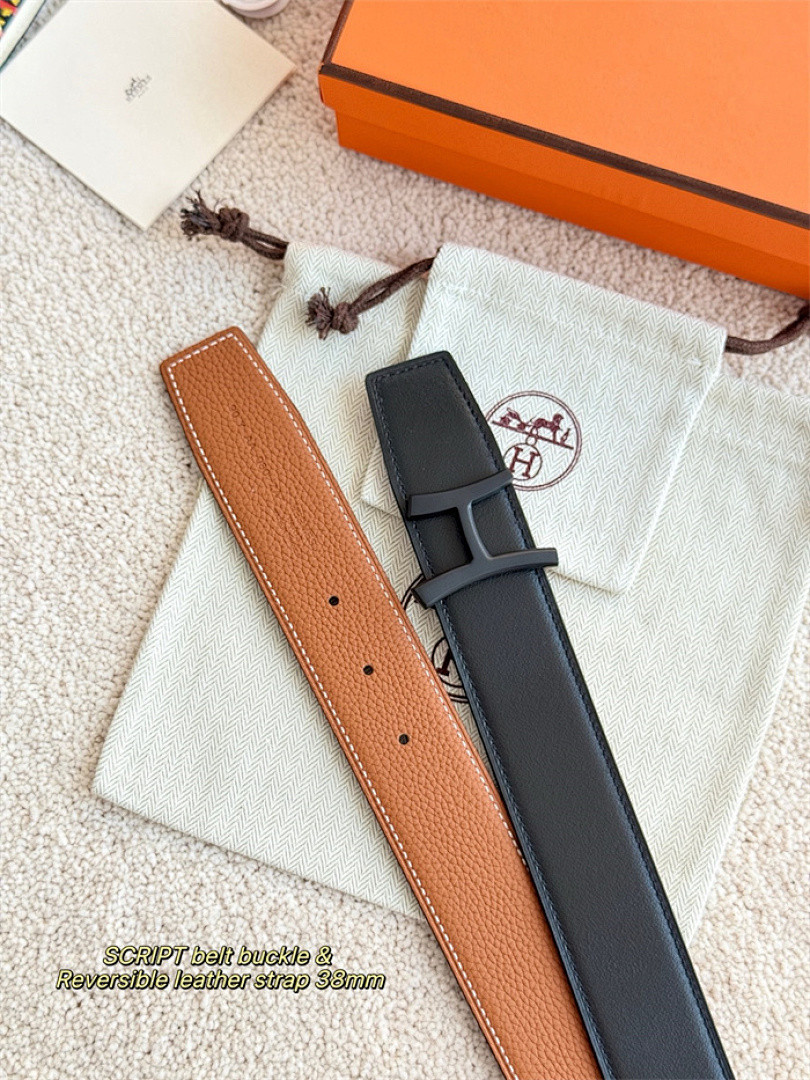 H*ER*MES BELT（DOUBLE-SIDED)