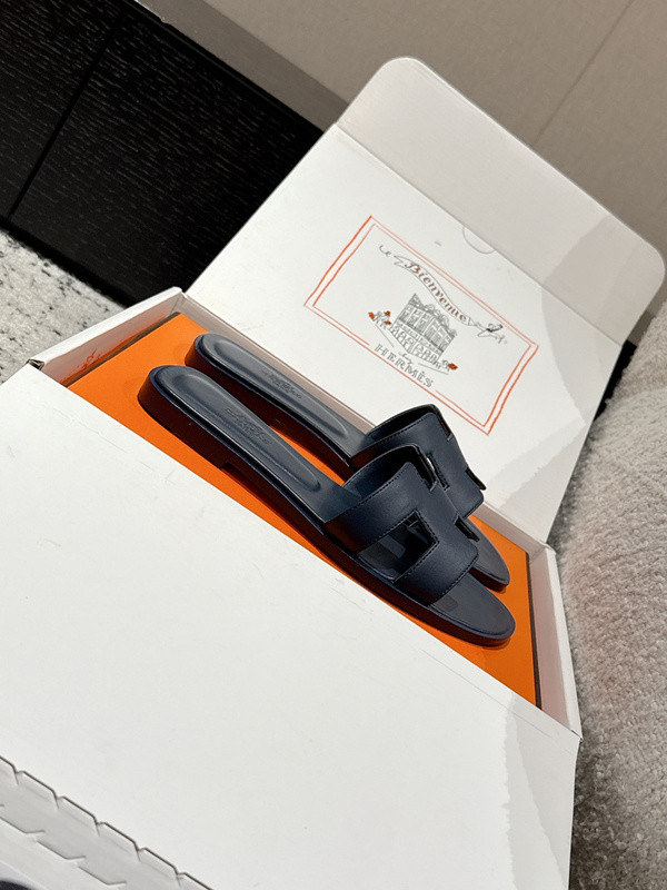 H*rmes Sandals (DARK BLUE)