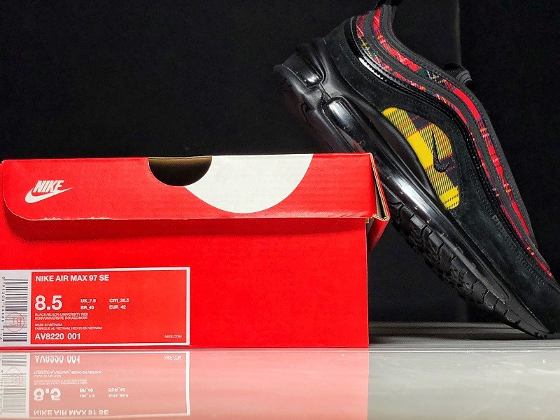 Nike Air Max 97 Tartan Black AV8220-001
