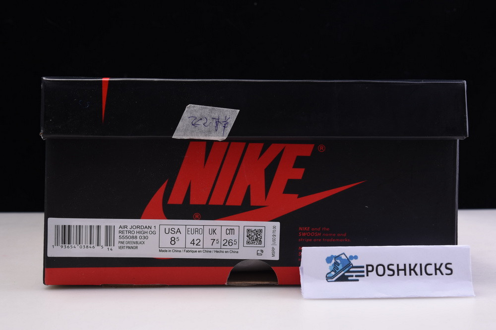 Air Jordan 1 High Pine Green 555088-030