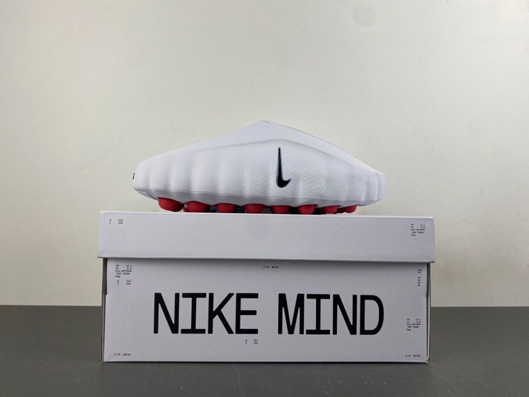 Nike Mind 001 Slide White Speed Red Men