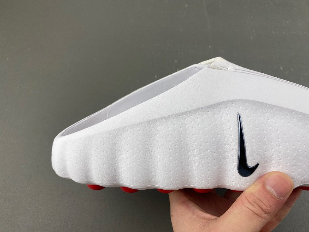 Nike Mind 001 Slide White Speed Red Men