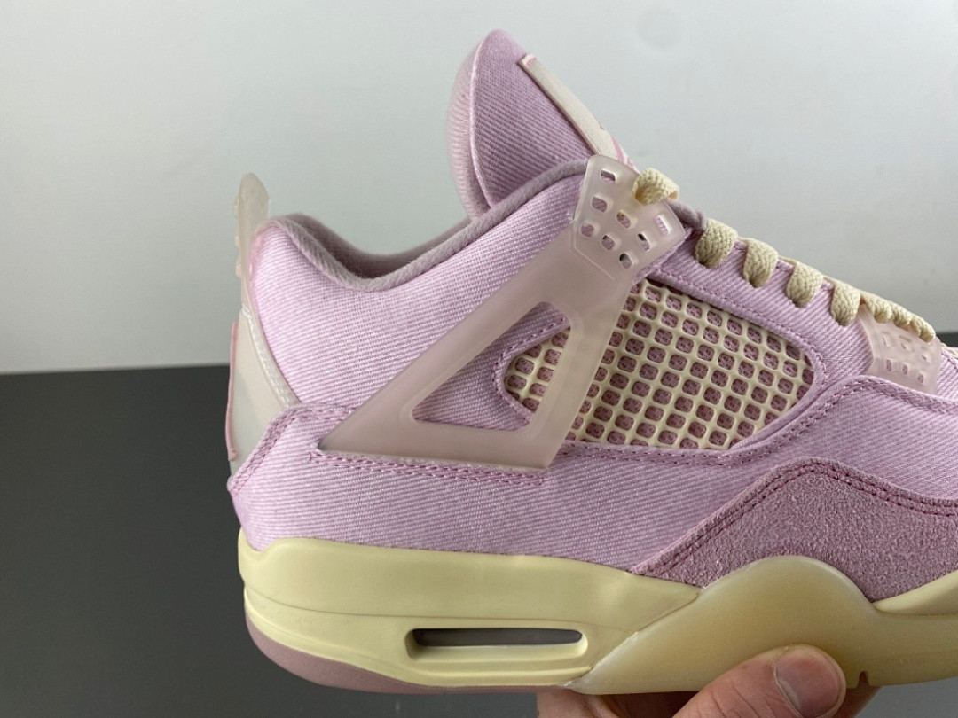 Air Jordan 4 Denim "Iced Carmine" | IB6716-600