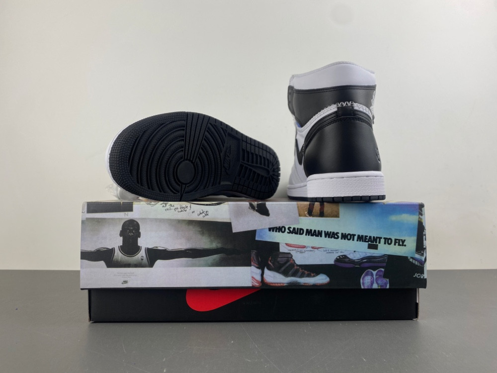Union Fragment Air Jordan 1 White Black II7282-100