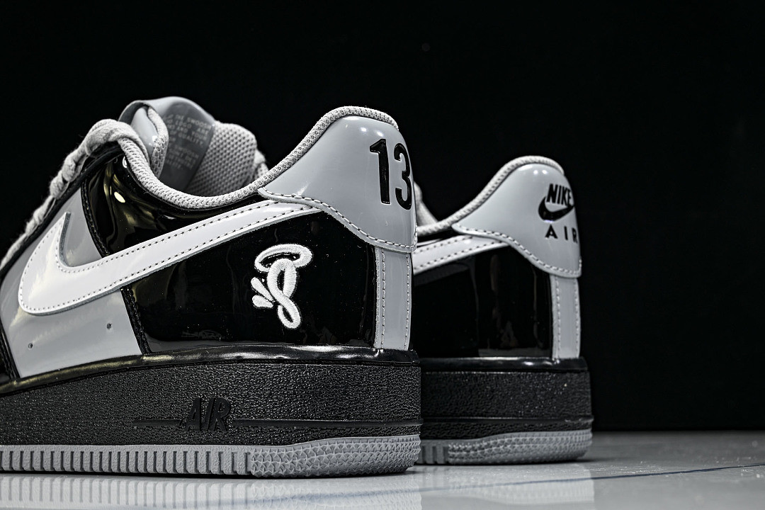 Nike Air Force 1 Low Syna Central Cee Black White Smoke Grey IO9974-010