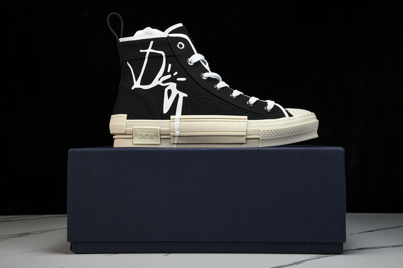 D B23 HIGH-TOP SNEAKERS