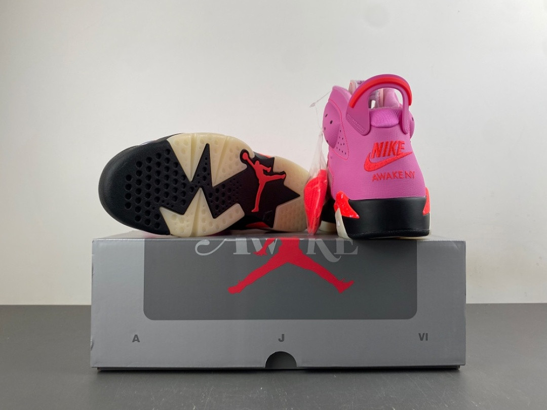 Awake NY Air Jordan 6 Playful Pink IQ5706-600