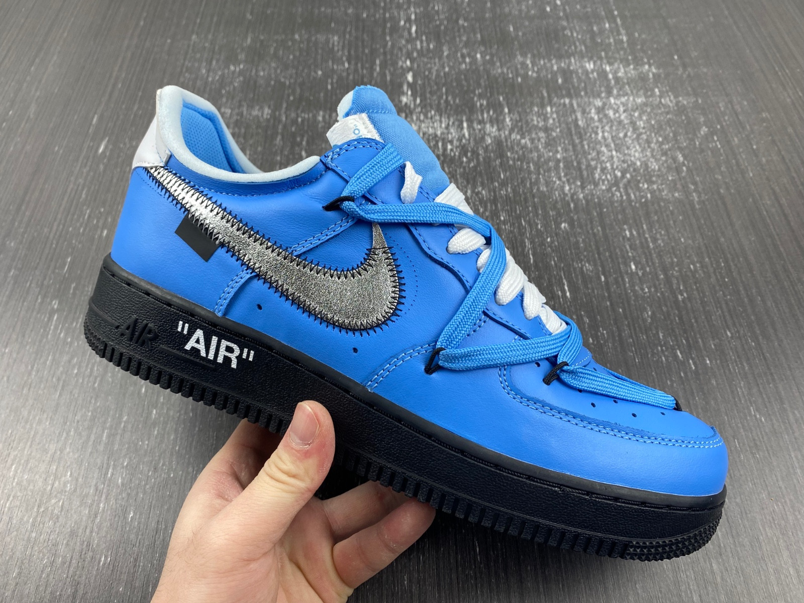 NIKE OW X AIR FORCE 1 LOW UNIVERSITY BLUE Cl1173-400