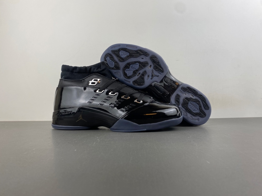 Air Jordan 17 Low "Black Patent" IV7640-001