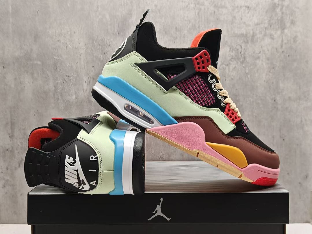 J Balvin x Air Jordan 4 Multicolor
