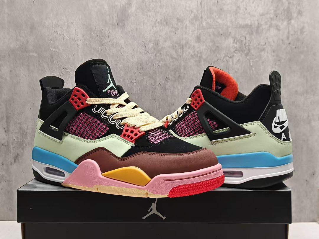 J Balvin x Air Jordan 4 Multicolor