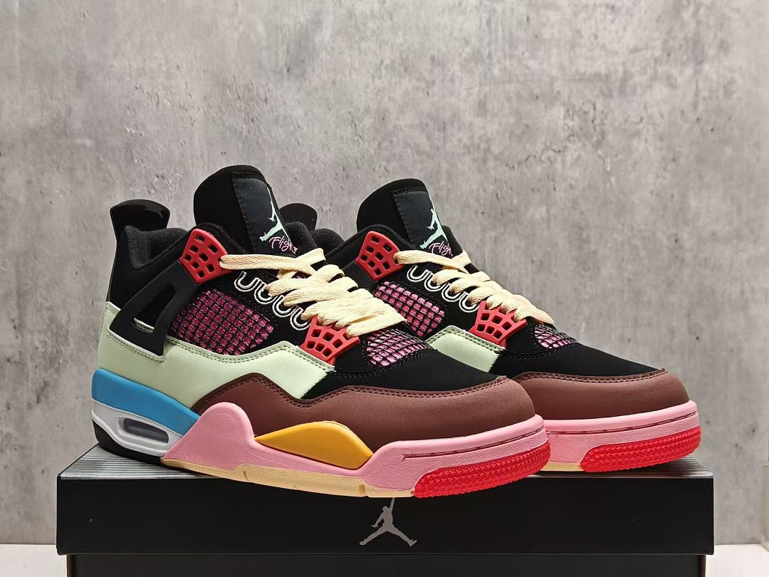 J Balvin x Air Jordan 4 Multicolor