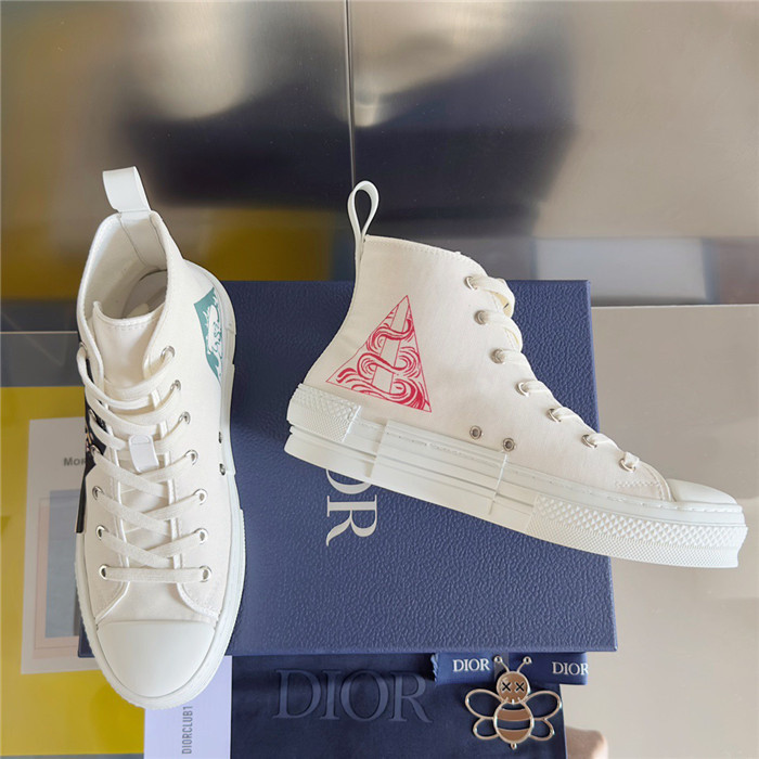 D B23 HIGH-TOP SNEAKERS
