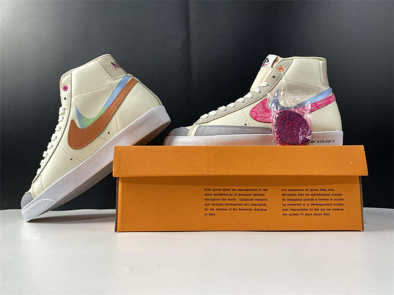 Nike Blazer Mid “Shanghai” Beige/Pink-Orange DC0707-164