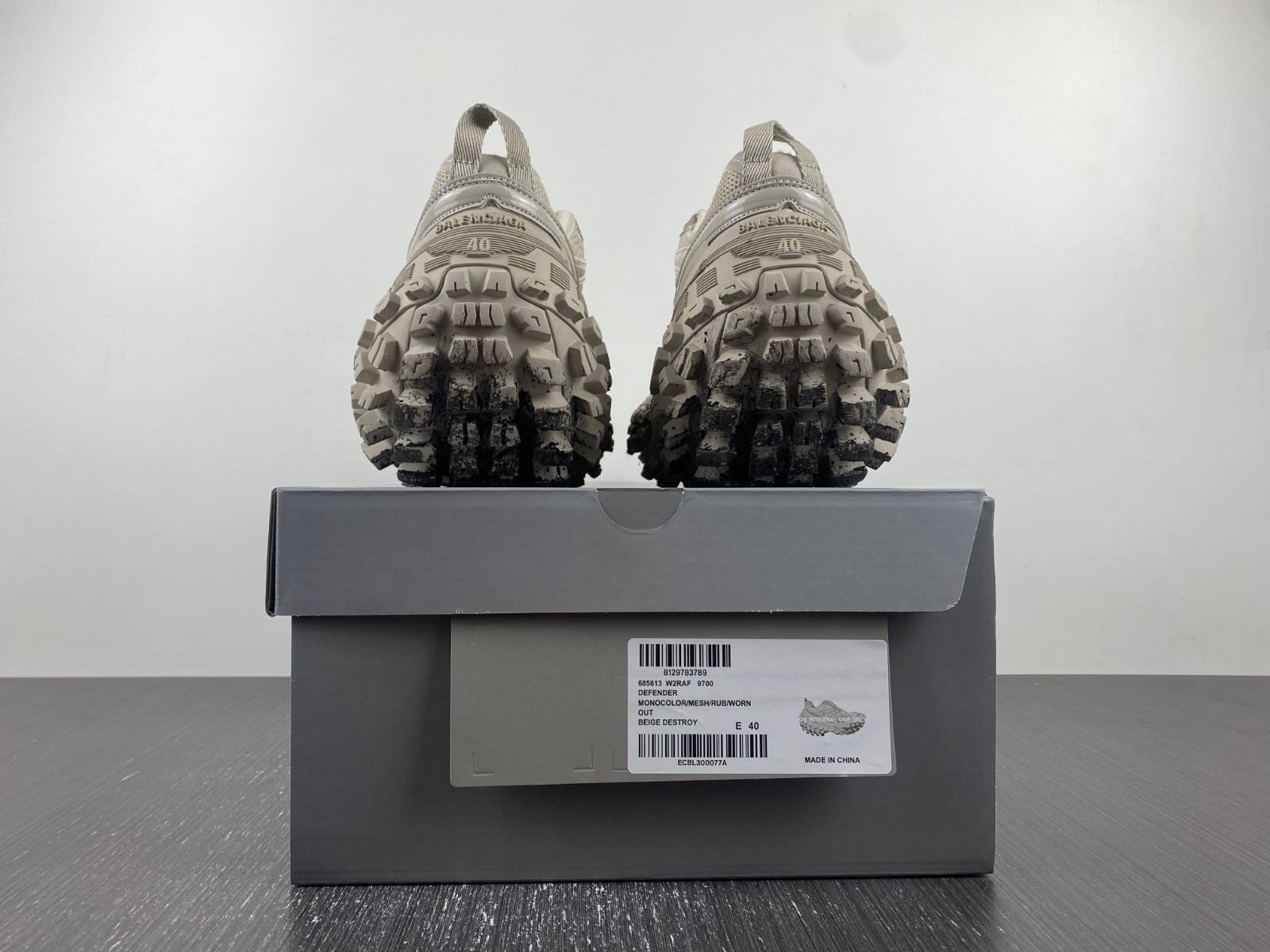 Ba*len*cia*ga bouncer chunky-sole sneakers