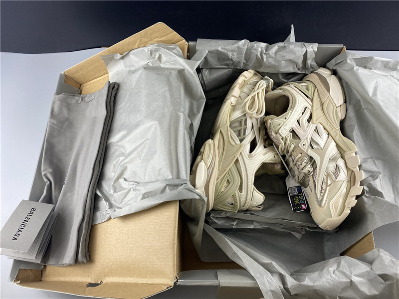 Ba*len*cia*ga tess s. gomma sneakers cream color 570391 w2gn1 9000