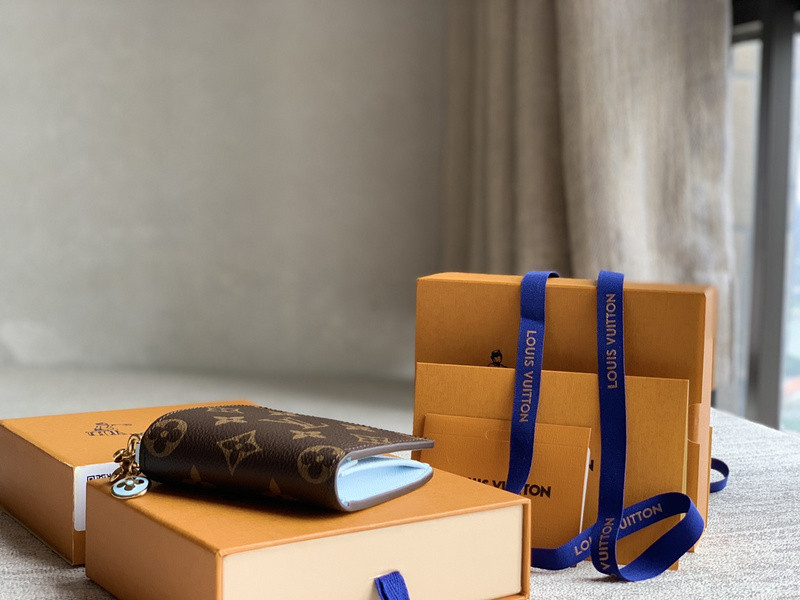 LV Charms Pocket Wallet Monogram