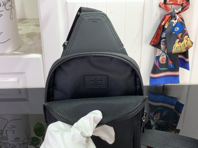 LV Avenue Slingbag Damier Graphite Canvas