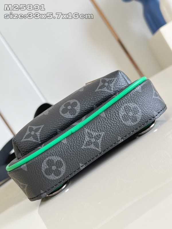 LV Avenue Slingbag Damier Graphite Canvas