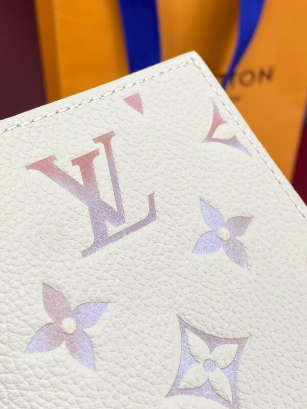 Passport Cover Monogram Empreinte Leather