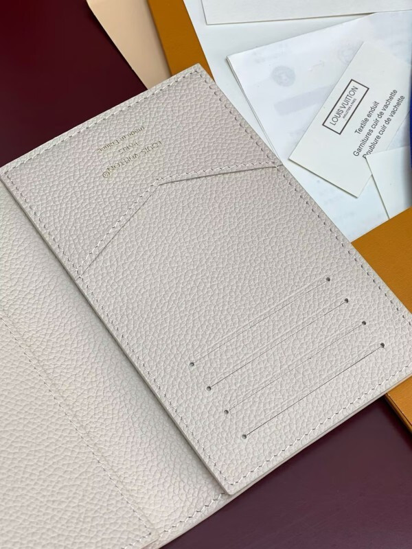 Passport Cover Monogram Empreinte Leather