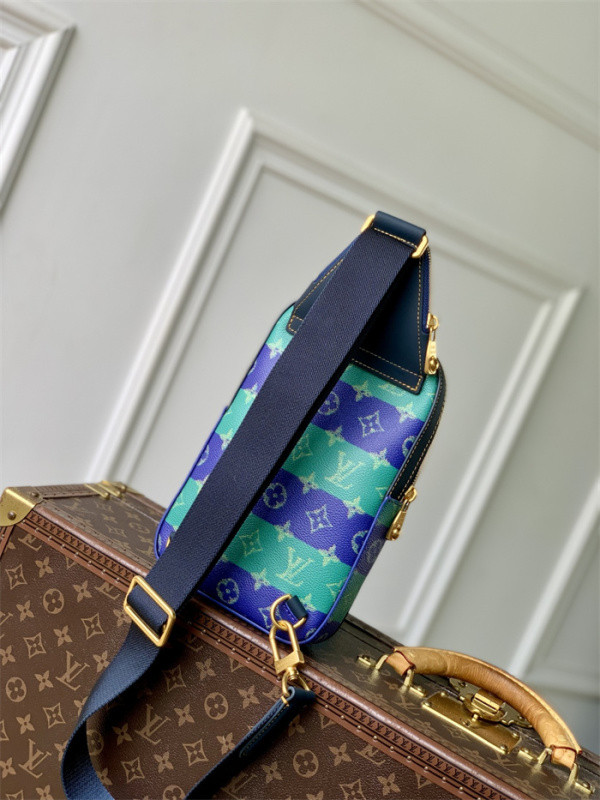 LV Avenue Slingbag Damier Graphite Canvas