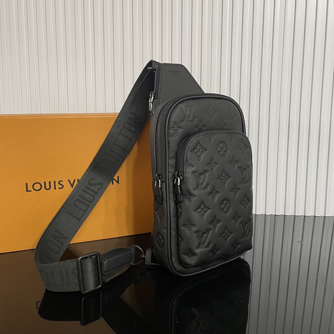 LV Avenue Slingbag PM Taurillon Monogram M2A354