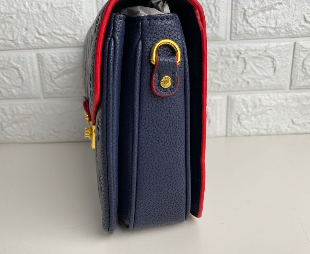 l0vis Vvtt0n monogram canvas pochette metis 25cm navy