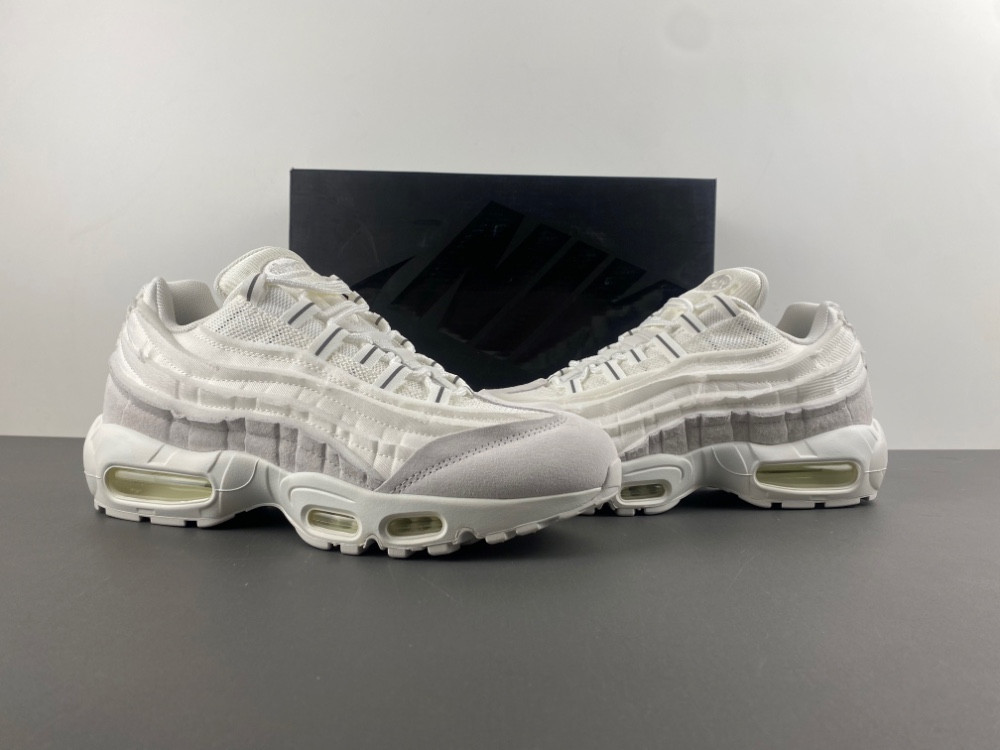 Nike Air Max 95 Comme des Garcons White | CU8406-100